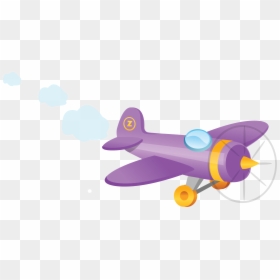 Avion Cartoon Png, Transparent Png - plane png