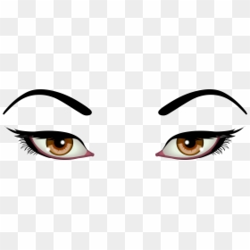 Girl Cartoon Eyes Png, Transparent Png - eyes png