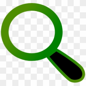 Green Transparent Magnifying Glass, HD Png Download - magnifying glass png