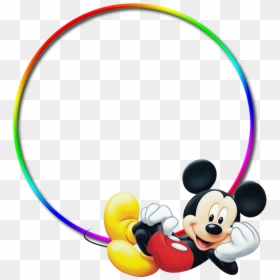 Mickey Mouse Frame Png, Transparent Png - mickey mouse png