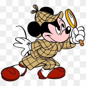 Mickey Mouse Sherlock Holmes, HD Png Download - mickey mouse png