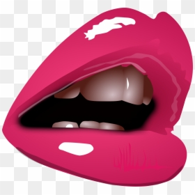 Lips Talking Png, Transparent Png - lips png