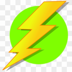 Simbolo De Energia Rayo, HD Png Download - lightning bolt png