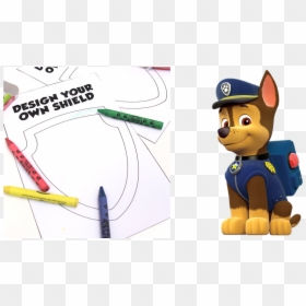 Chase Paw Patrol Characters, HD Png Download - paw patrol png