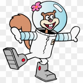 Sandy Cheeks, HD Png Download - spongebob png