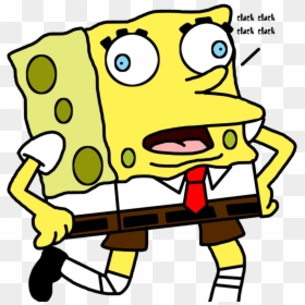 Sad Spongebob Clipart, HD Png Download - vhv