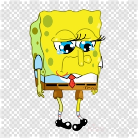 Sad Spongebob Clipart, HD Png Download - spongebob png