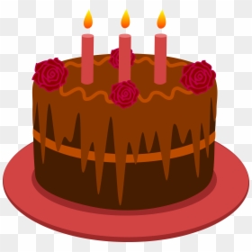 Gif Bolo De Aniversário Masculino, HD Png Download - birthday cake png