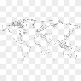 World Map Outline Png, Transparent Png - world map png