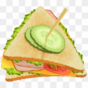 Sandwich Clipart Png, Transparent Png - food png