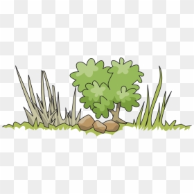 Trees And Bushes Clipart, HD Png Download - bush png