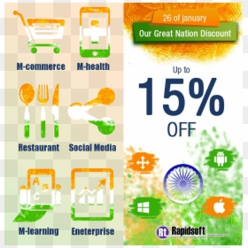 Republic Day Offers For Restaurant, HD Png Download - offer tag png