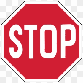 Stop Sign, HD Png Download - stop png