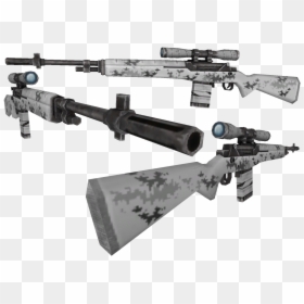 Assault Rifle, HD Png Download - sniper png