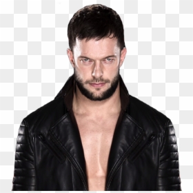 Leather Jacket, HD Png Download - finn balor png