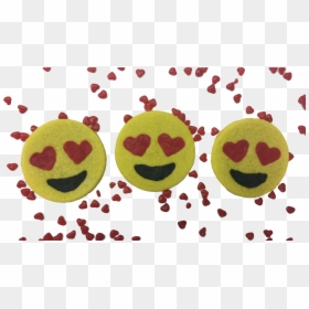 Smiley, HD Png Download - heart eyes emoji png