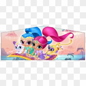 Shimmer And Shine Background, HD Png Download - shimmer and shine png