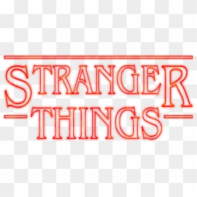 Strangers Things 3 Logo Png, Transparent Png - stranger things png