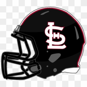 St Louis Cardinals Black, HD Png Download - football helmet png