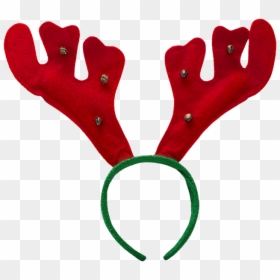 Christmas Reindeer Antlers Transparent Background, HD Png Download - reindeer png