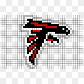 Nfl Logo Pixel Art, HD Png Download - atlanta falcons logo png