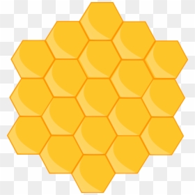 Honey Comb Clip Art, HD Png Download - honey png