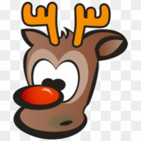 Cartoon Reindeer, HD Png Download - reindeer png