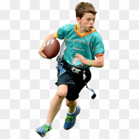 Flag Football Player Png, Transparent Png - football player png
