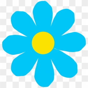 Sky Blue Flower Clipart, HD Png Download - bright light png