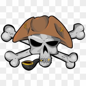 Hat Pirate Cartoon Png, Transparent Png - pirate hat png