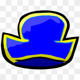 Club Penguin Captain Hat, HD Png Download - pirate hat png