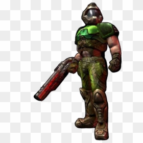 Doom Guy Vs Doom Slayer, HD Png Download - master chief png