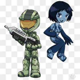 Halo Chibi, HD Png Download - master chief png