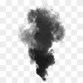 Black Smoke Transparent, HD Png Download - cigarette smoke png