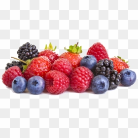Strawberries Blackberries Blueberries Raspberries, HD Png Download - blueberry png