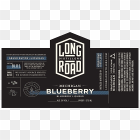 Long Road Distillers, HD Png Download - blueberry png