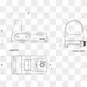 Technical Drawing, HD Png Download - red dot png