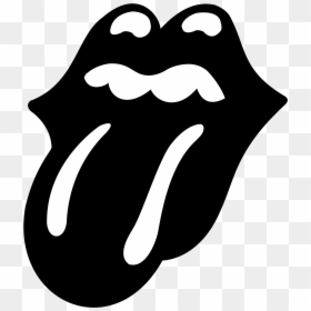 Rolling Stones Logo Svg, HD Png Download - tongue png