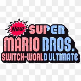 Super Mario Nintendo Switch Font, HD Png Download - nintendo switch logo png