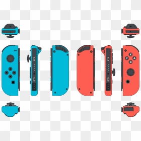 Joy Con Switch Png, Transparent Png - nintendo switch logo png