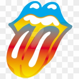 Cool Rolling Stones Logo, HD Png Download - tongue png