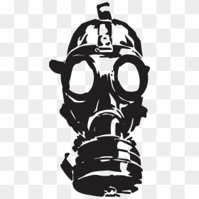 Gas Mask Art Png, Transparent Png - gas mask png