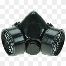 Black Respirator Mask, HD Png Download - gas mask png