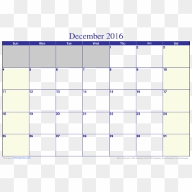 Clip Art Free Printable Calendar Template - 12 Month Blank Free Calendar Printable, HD Png Download - 2016 calender png