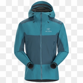 Hardshell Jacket - Arcteryx Jacket Dark Firoza, HD Png Download - kinley water bottle png
