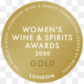 Womens Wine Spirits Award, Spirits Award - Circle, HD Png Download - golden medal png