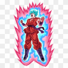 Goku Super Saiyan Blue Kaioken X100, HD Png Download - super saiyan god super saiyan goku png