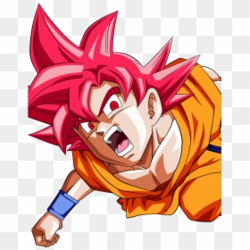 Goku Ssj God Blue Png, Transparent Png - vhv