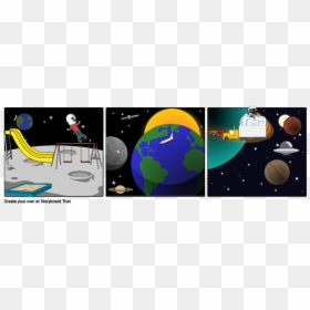 Storyboard De Cohete Espacial, HD Png Download - space core png