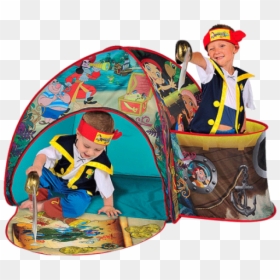 Disney Jake And The Neverland Pirates Tent - Casa De Campaña Pirata, HD Png Download - jake and the neverland pirates png